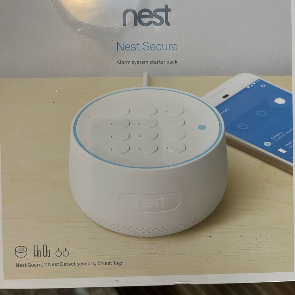 Google nest alarm system